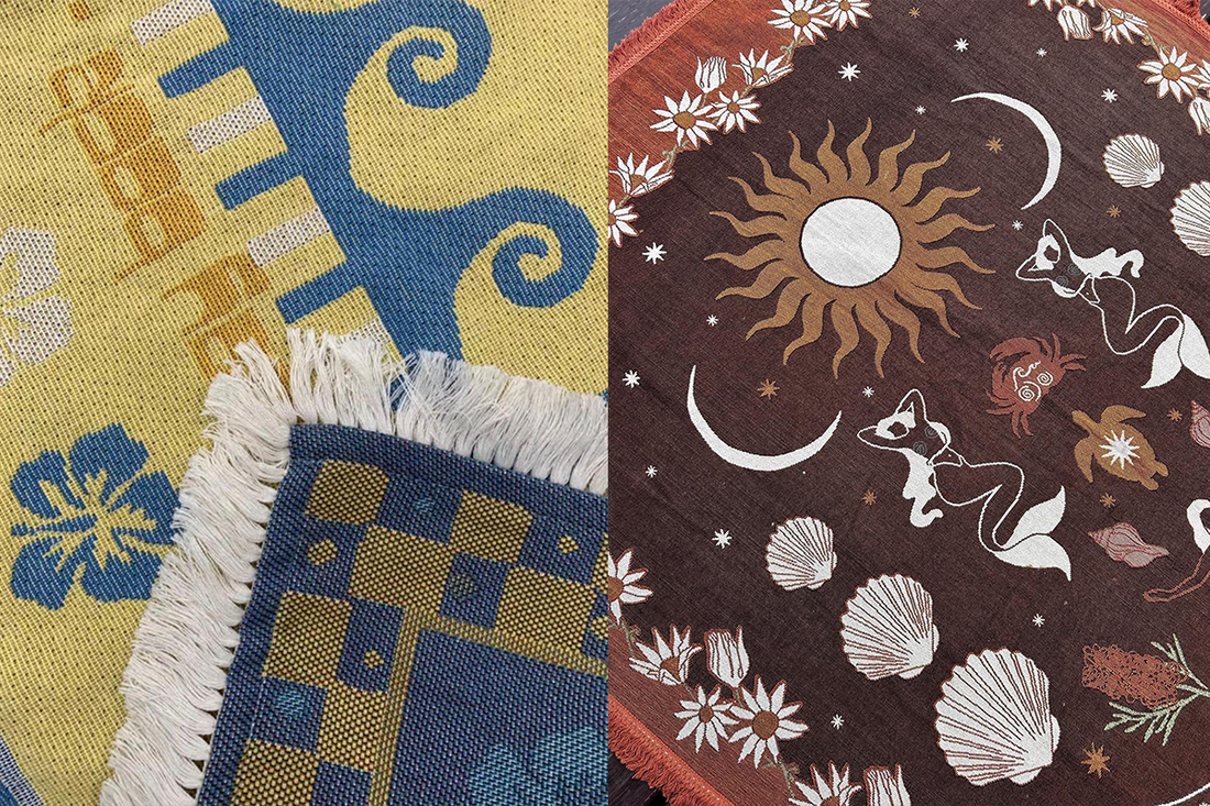 Why Woven Cotton Beach Rugs Are Better Than Plastic Picnic Mats