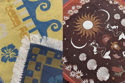 Why Woven Cotton Beach Rugs Are Better Than Plastic Picnic Mats